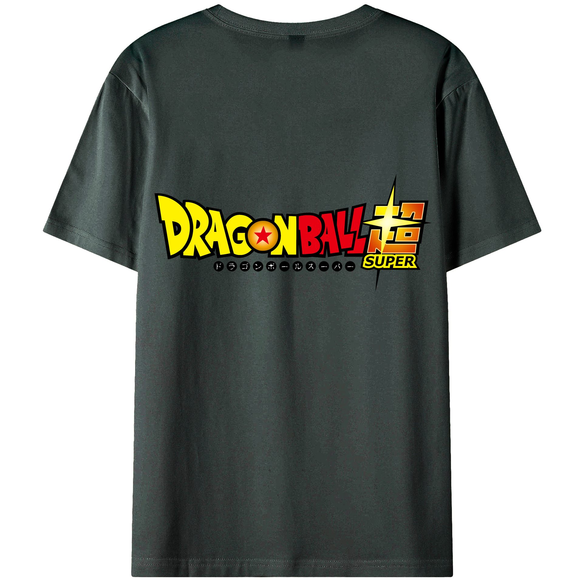 （画像用） ドラゴンボール DRAGON BALL 綿100％ メンズ半袖Tシャツ（バックプリント） 通気性
